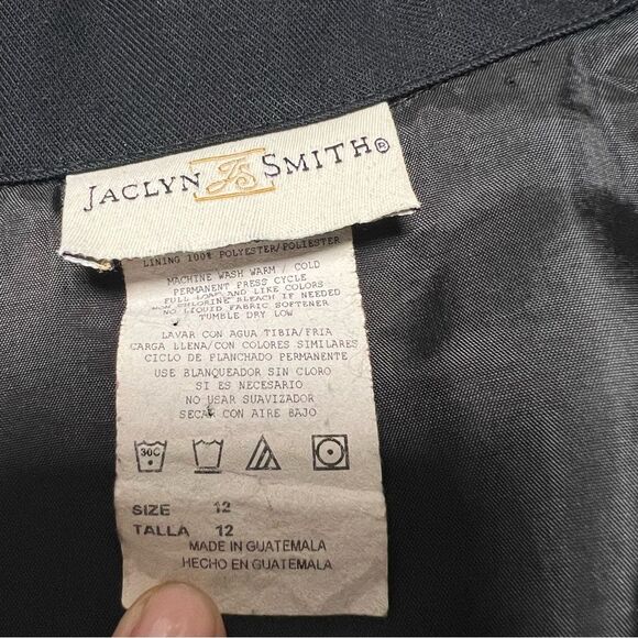 Jaclyn Smith Two Button Blazer Size 12 - Picture 3 of 6